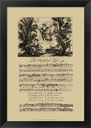 Framed Neglected Lass Print