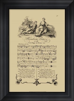 Framed Handsom Patie Print