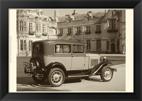 Framed Vintage Cars I Print