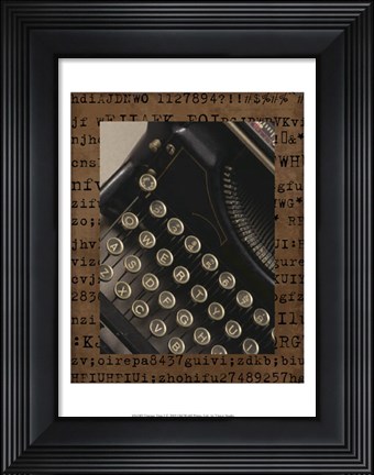 Framed Vintage Type I Print