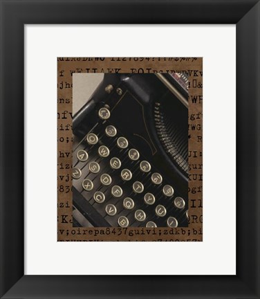 Framed Vintage Type I Print