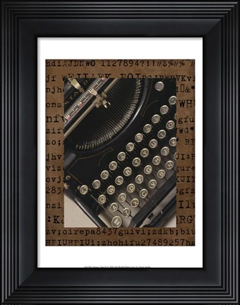 Framed Vintage Type II Print