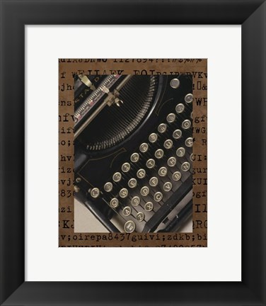 Framed Vintage Type II Print