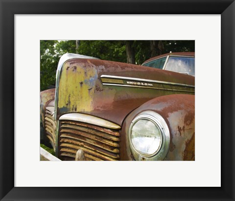 Framed Small Rusty Hudson II Print