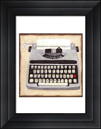 Framed Classic Office IV Print