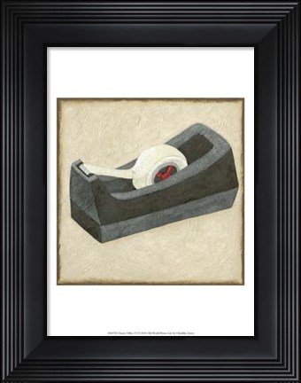 Framed Classic Office VI Print