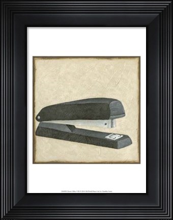 Framed Classic Office VIII Print