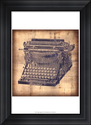 Framed Antique Appraisal I Print