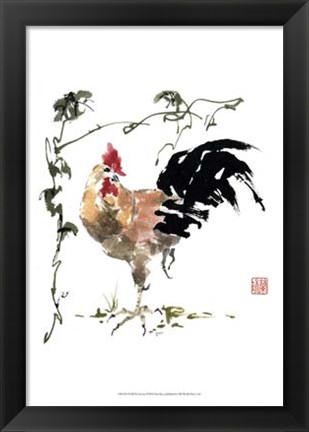 Framed Of All He Surveys Print