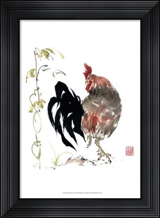 Framed Ruler of the Roost Print
