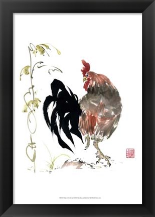 Framed Ruler of the Roost Print