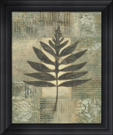 Framed Leaf Textures I Print