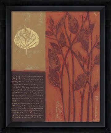 Framed Remember November I Print