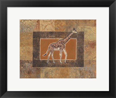 Framed Grasslands II Print