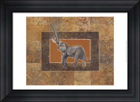 Framed Grasslands III Print