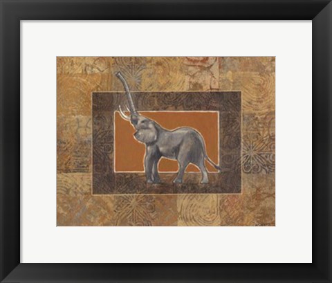 Framed Grasslands III Print
