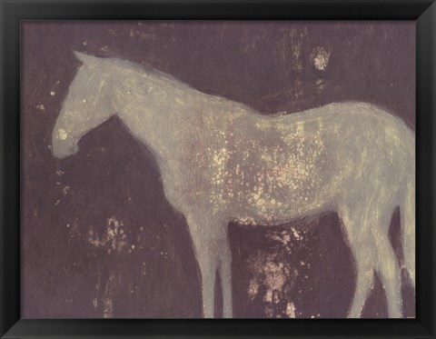 Framed Sage Horse Print
