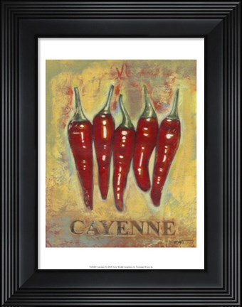 Framed Cayenne Print
