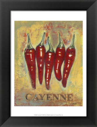 Framed Cayenne Print