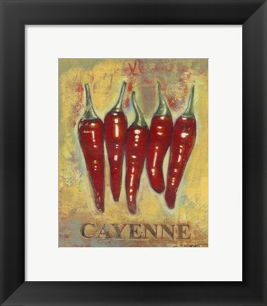 Framed Cayenne Print