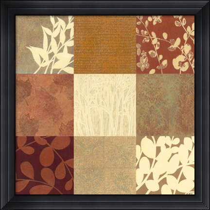 Framed Spice 9-Patch Print