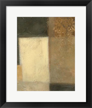 Framed Ivory &amp; Onyx II Print