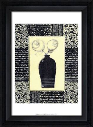 Framed Poet&#39;s Bouquet I Print