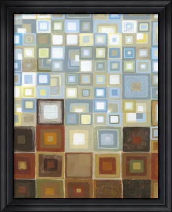 Framed Heaven &amp; Earth I Print