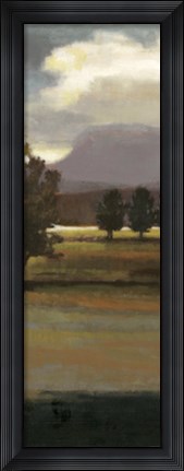 Framed Mountain Range III Print