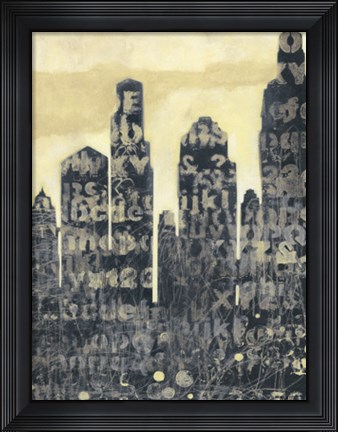 Framed Concrete II Print