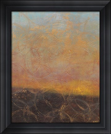 Framed Sunset I Print