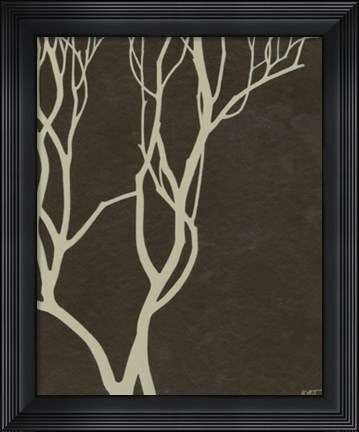 Framed Bare Tree II Print