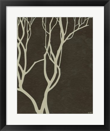 Framed Bare Tree II Print