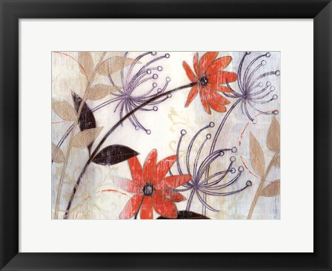 Framed Field of Whimsy II Print