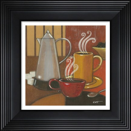 Framed Another Cup II Print