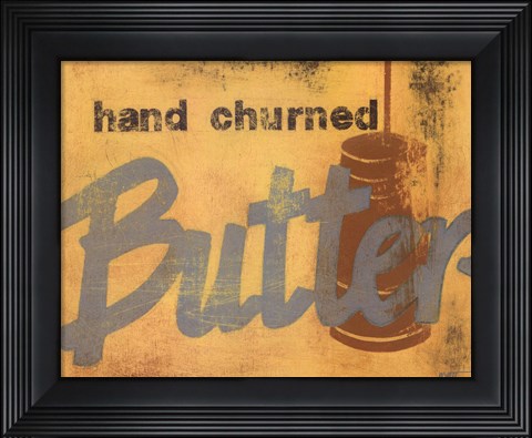 Framed Butter Print
