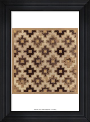 Framed Antique Mudcloth II Print