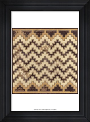 Framed Antique Mudcloth III Print