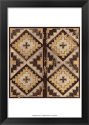 Framed Antique Mudcloth IV Print