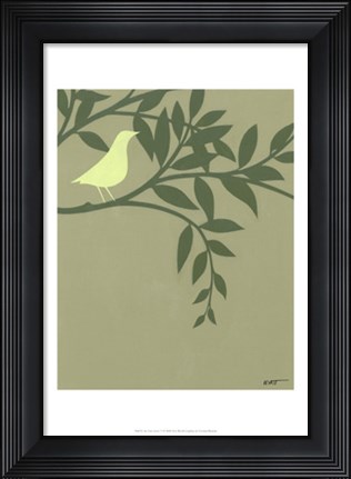 Framed Are You Green I Print