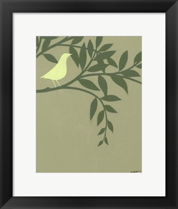 Framed Are You Green I Print