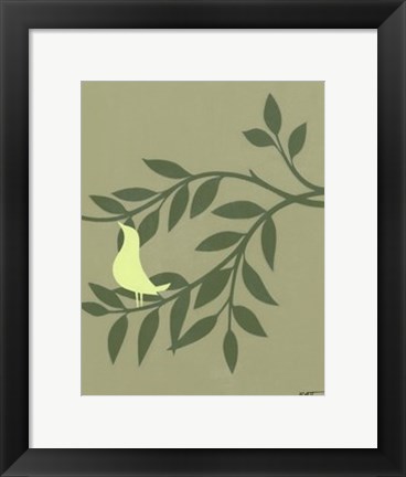 Framed Are You Green II Print