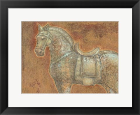 Framed Tang Horse II Print