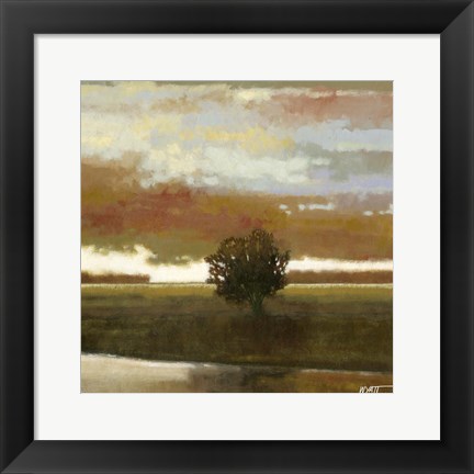 Framed Painted Sky I Print