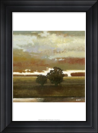 Framed Painted Sky II Print