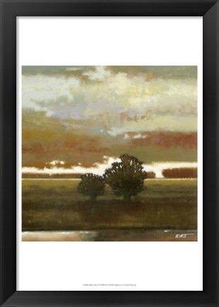 Framed Painted Sky II Print