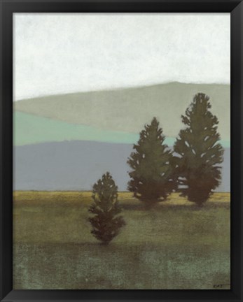 Framed Evergreen II Print