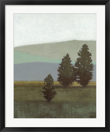 Framed Evergreen II Print