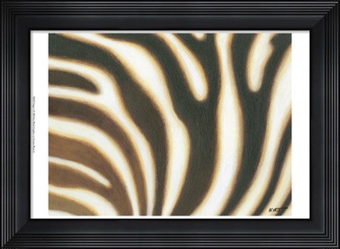 Framed Stripes I Print