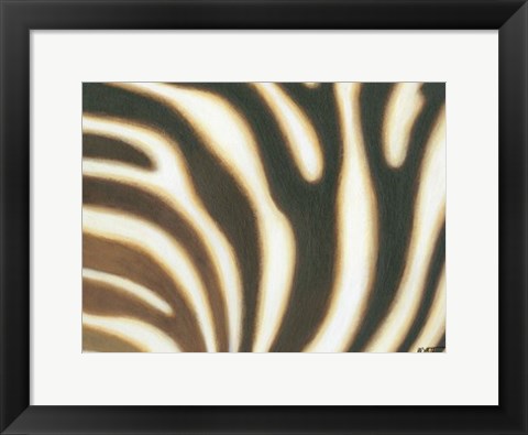 Framed Stripes I Print